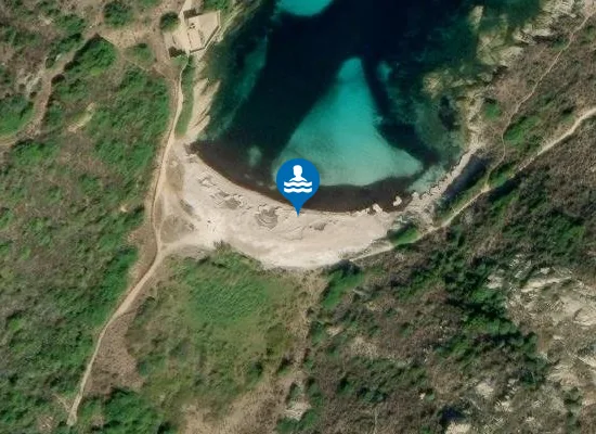 Satellite image of Plage de l'Alga