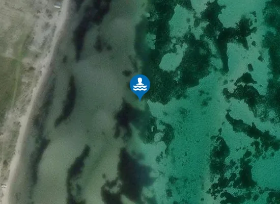 Satellite image of SKÆRING STRANDPARK