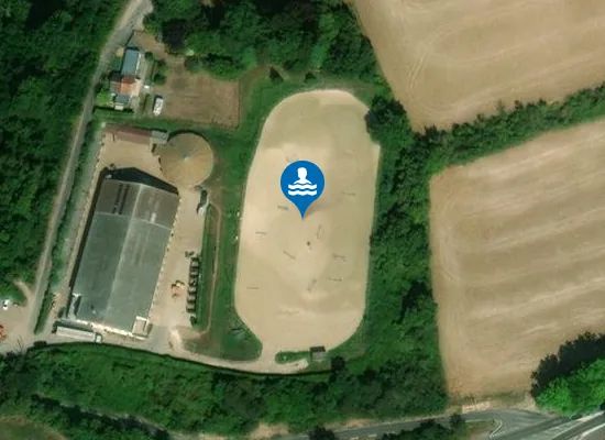 Satellite image of Manège