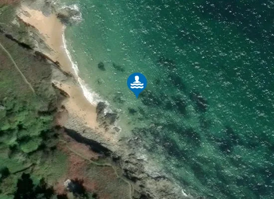 Satellite image of Plage des Galères