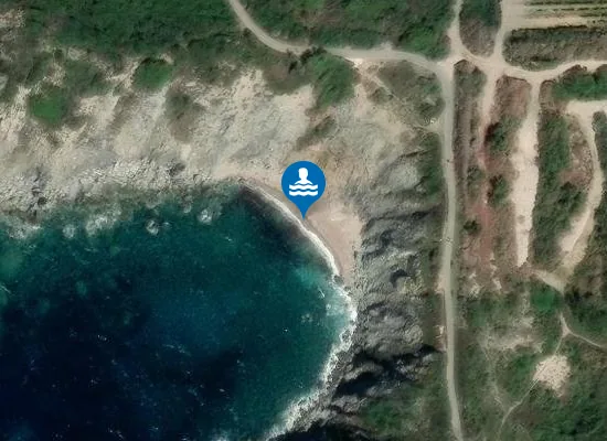 Satellite image of Plage du Rix