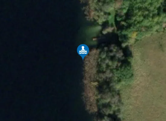 Satellite image of NEDENSKOV SØ, NEDENSKOVVEJ