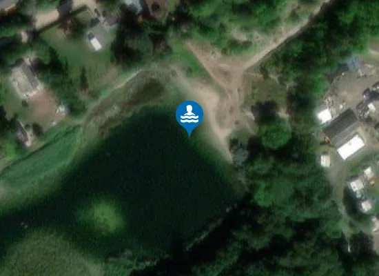 Satellite image of GRUSGRAVSØ VED DYNDET