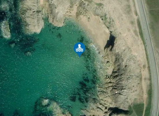 Satellite image of Port Guibello