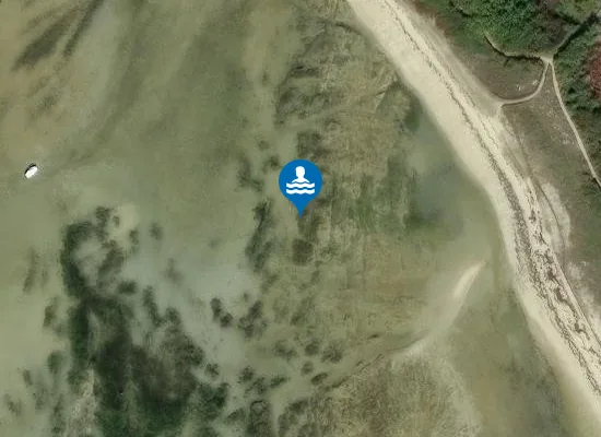 Satellite image of Plage du Toul Keun