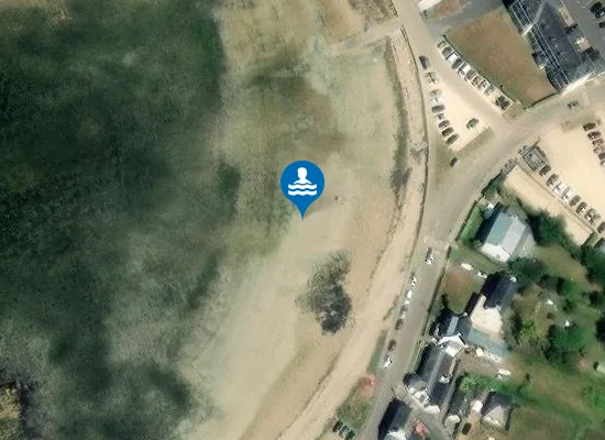 Satellite image of Plage de Primel