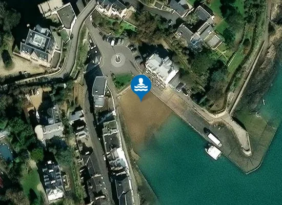 Satellite image of Anse du Bec de la Vallée