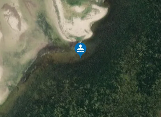 Satellite image of SANDDOBBERNE