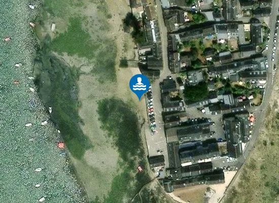 Satellite image of Plage de la pointe