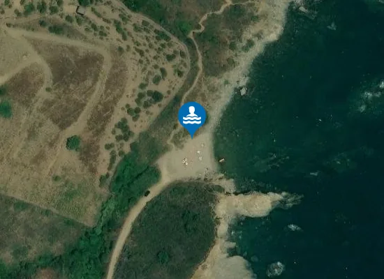 Satellite image of Plage de Taillelauque