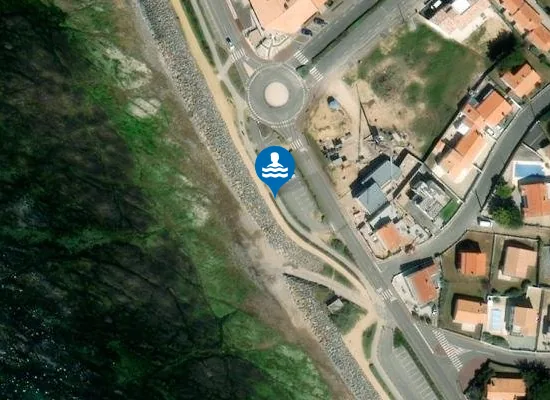 Satellite image of Plage du Marais Girard