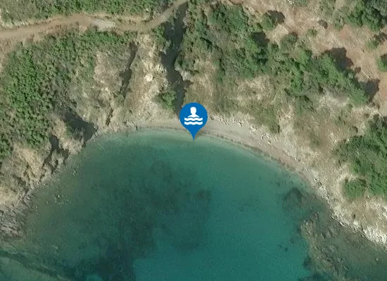 Satellite image of Plage du Cap Blanc