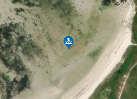 Satellite image of Plage des Colons