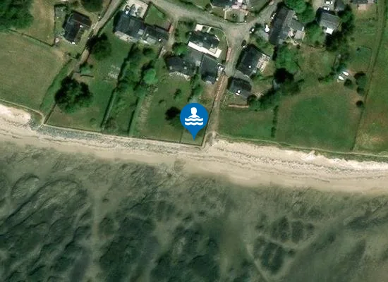 Satellite image of Plage du Treutan