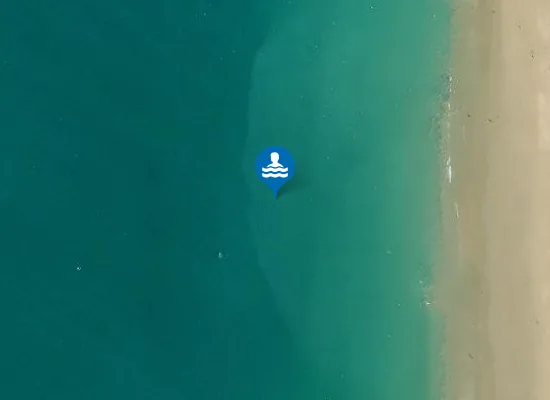 Satellite image of Plage des Seulières