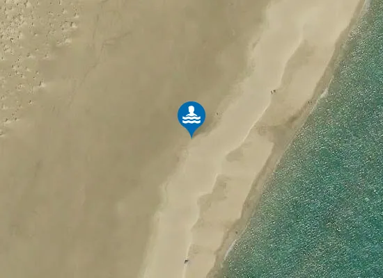 Satellite image of Plage des Mouettes