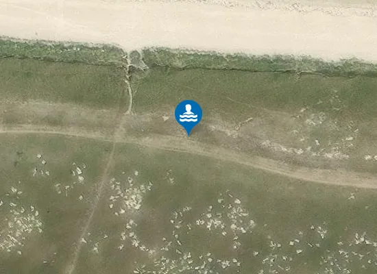 Satellite image of Plages de Keremma