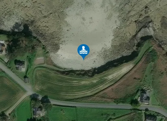 Satellite image of Plage aux Choux