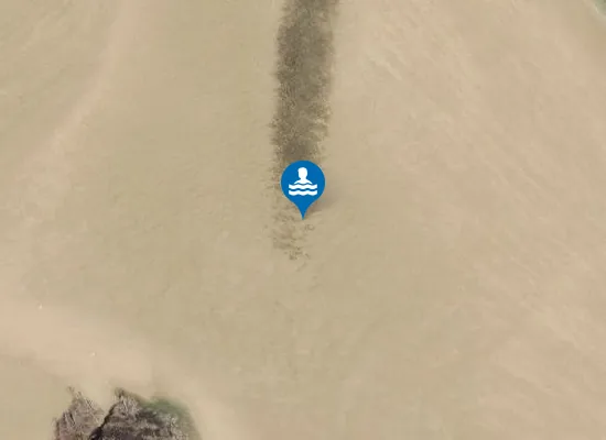 Satellite image of Plage Saint-Michel