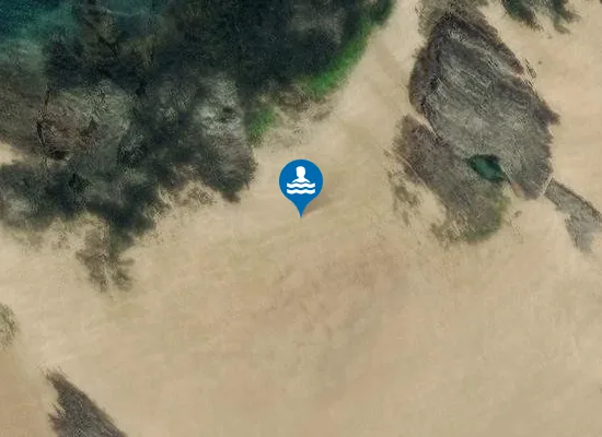Satellite image of Plage du Guen