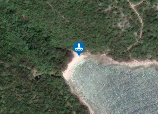 Satellite image of Uvala Kavran