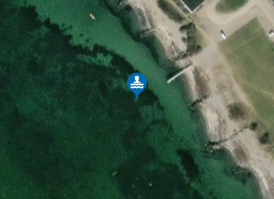 Satellite image of GISSELØRE BADEBRO