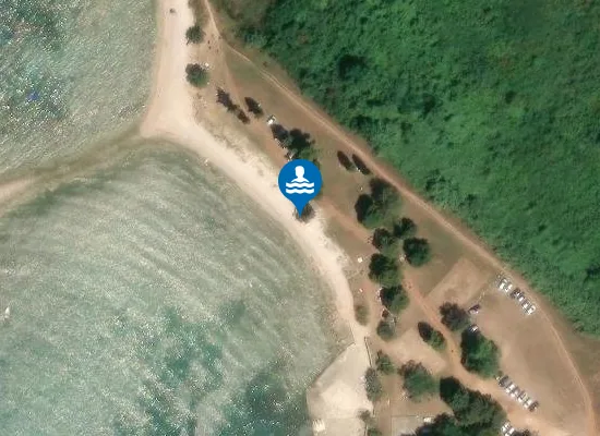 Satellite image of Polynesia Beach