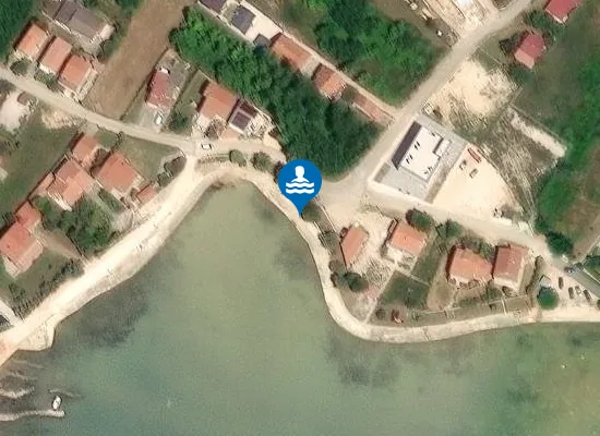 Satellite image of Plaža Škrapavac