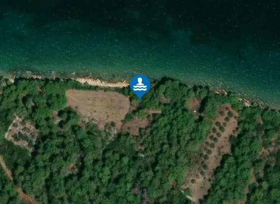 Satellite image of Naturist Beach