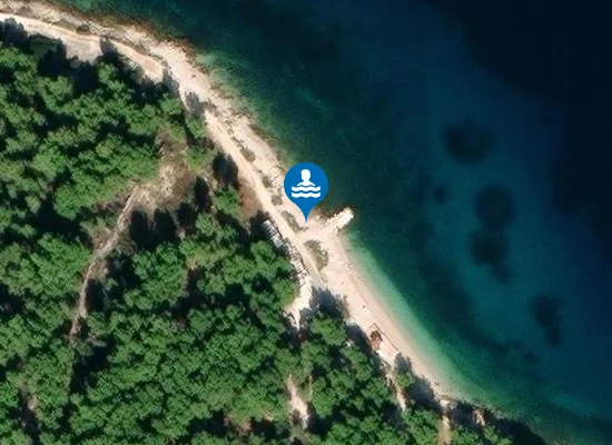 Satellite image of Only PUBLIC beach
