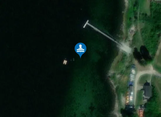 Satellite image of BRAMSNÆS STRAND, NAGELS RENDE