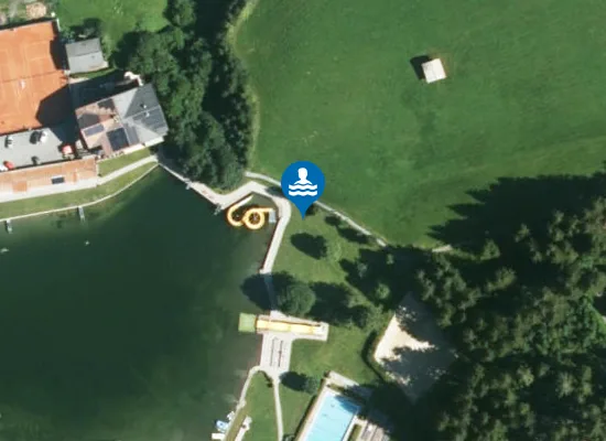 Satellite view of BADESEE KIRCHBERG, SÜD-WEST