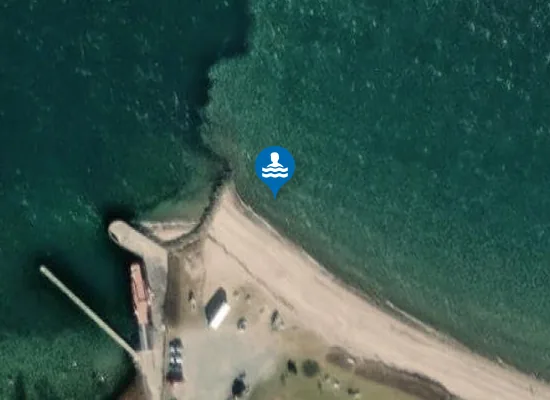 Satellite image of BARSØ LANDING