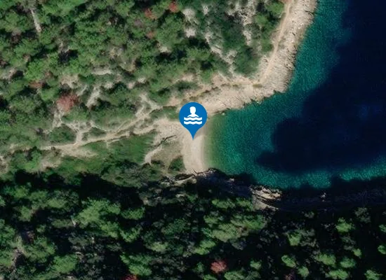 Satellite image of Javorna