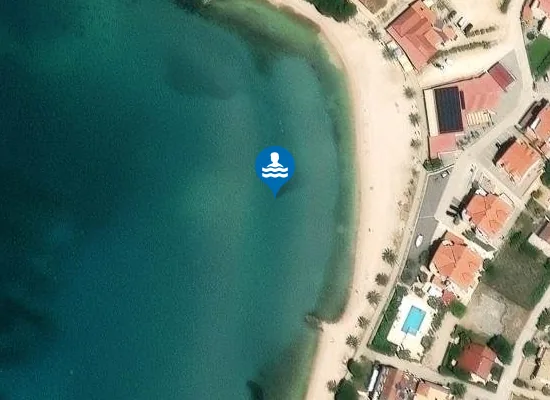 Satellite image of beach Dubrovnik