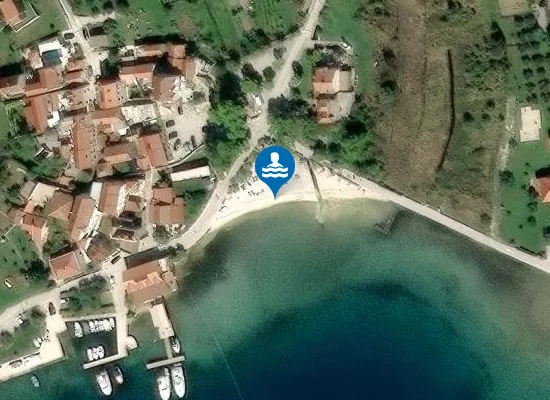 Satellite image of Grgurići