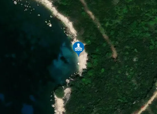 Satellite image of Nudistička plaža Beterina