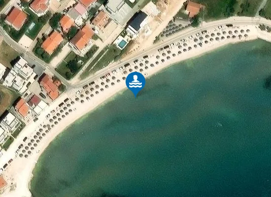 Satellite image of Plaža Jadro Zapad