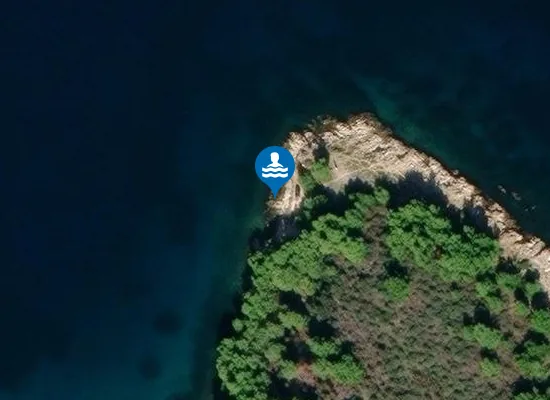 Satellite image of Unofficial beach
