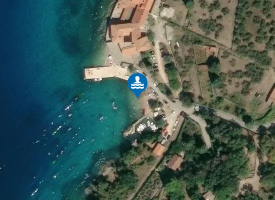 Satellite image of Strand Glavotok