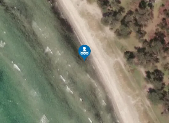 Satellite image of BILDSØ STRAND