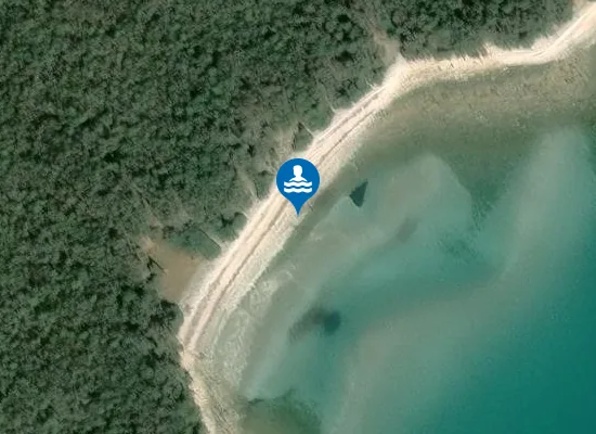 Satellite image of Veli žal