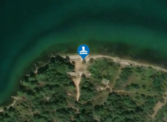 Satellite image of Klauzovac