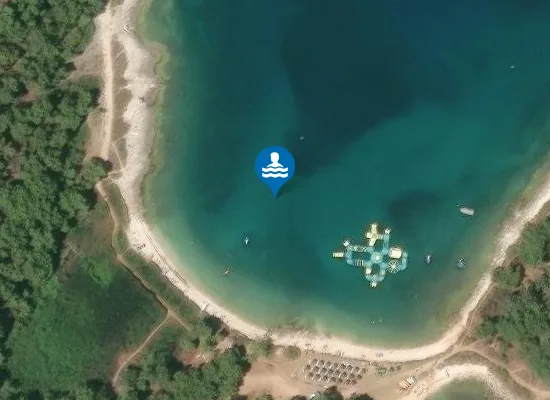 Satellite image of Školjić