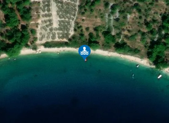 Satellite image of Plaža Klokun