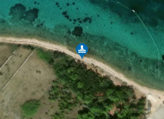 Satellite image of Dog beach