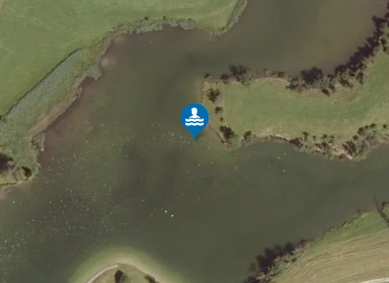 Satellite view of BADESEE KRUMMSEE, SÜD