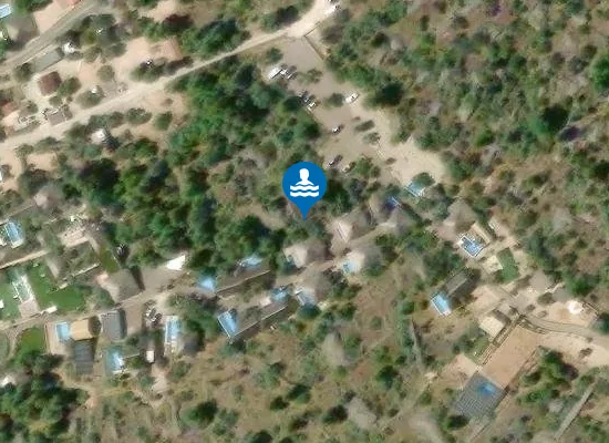 Satellite image of Golden Haven