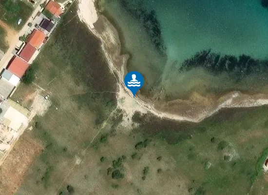 Satellite image of Plaža Sarina