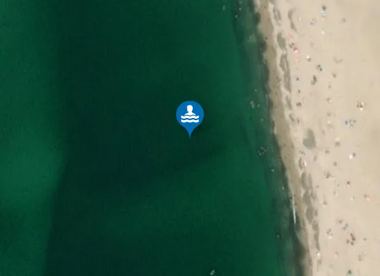 Satellite image of NYMINDEGAB STRAND